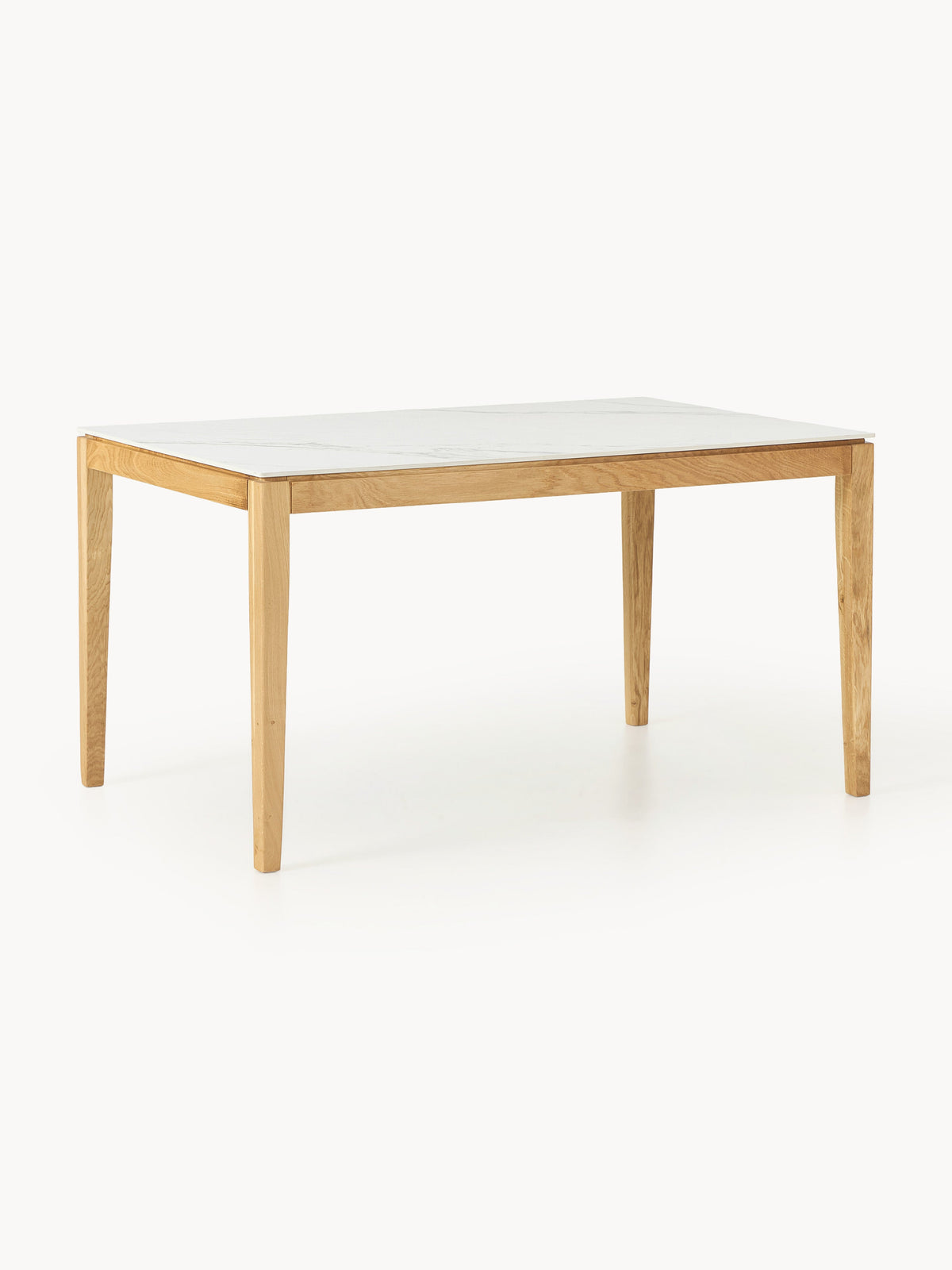 Jacktero Dining Table with Marble-Look Tabletop, in Various Sizes