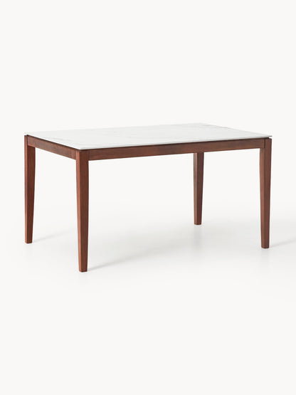Jacktero Dining Table with Marble-Look Tabletop, in Various Sizes
