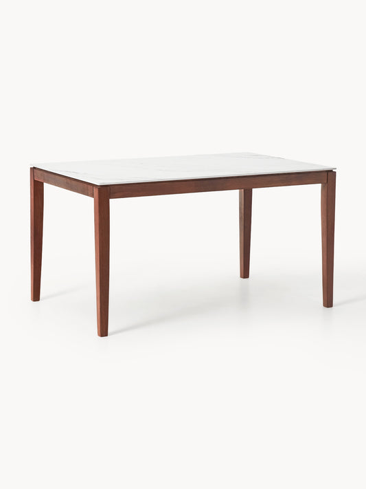 Jacktero Dining Table with Marble-Look Tabletop, in Various Sizes