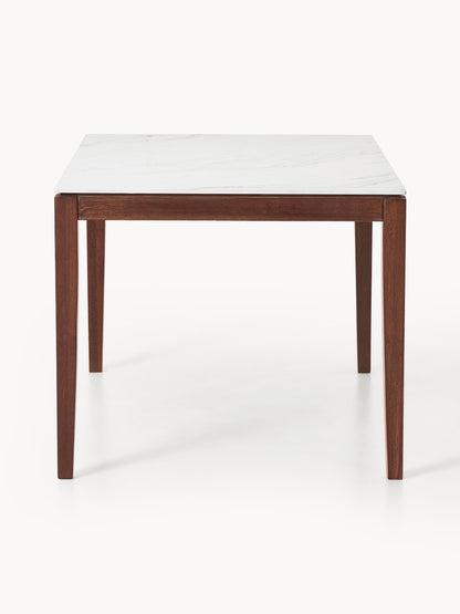 Jacktero Dining Table with Marble-Look Tabletop, in Various Sizes