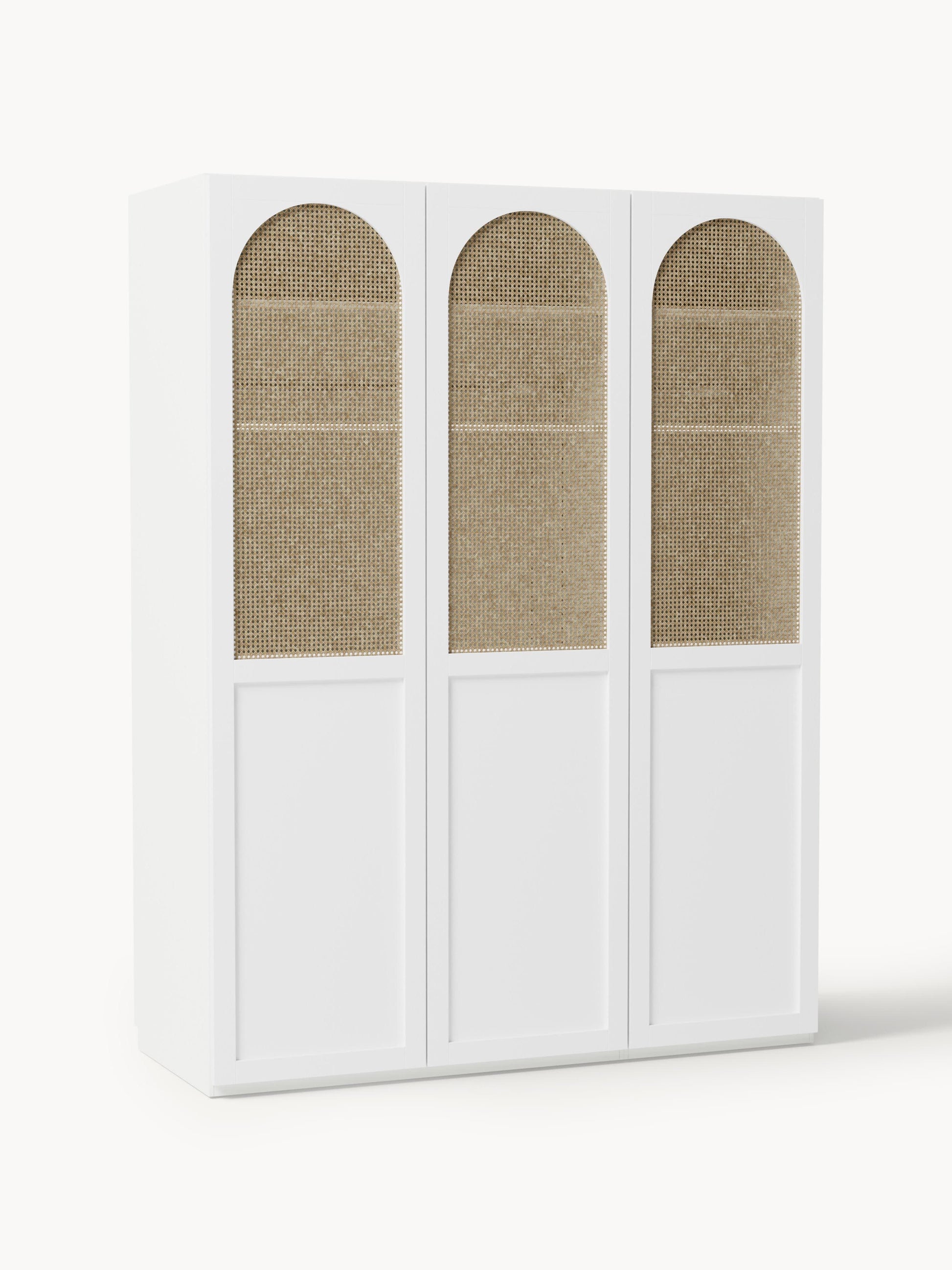 Jenora Modular Hinged-Door Wardrobe, 150 cm Wide, in Various Sizes