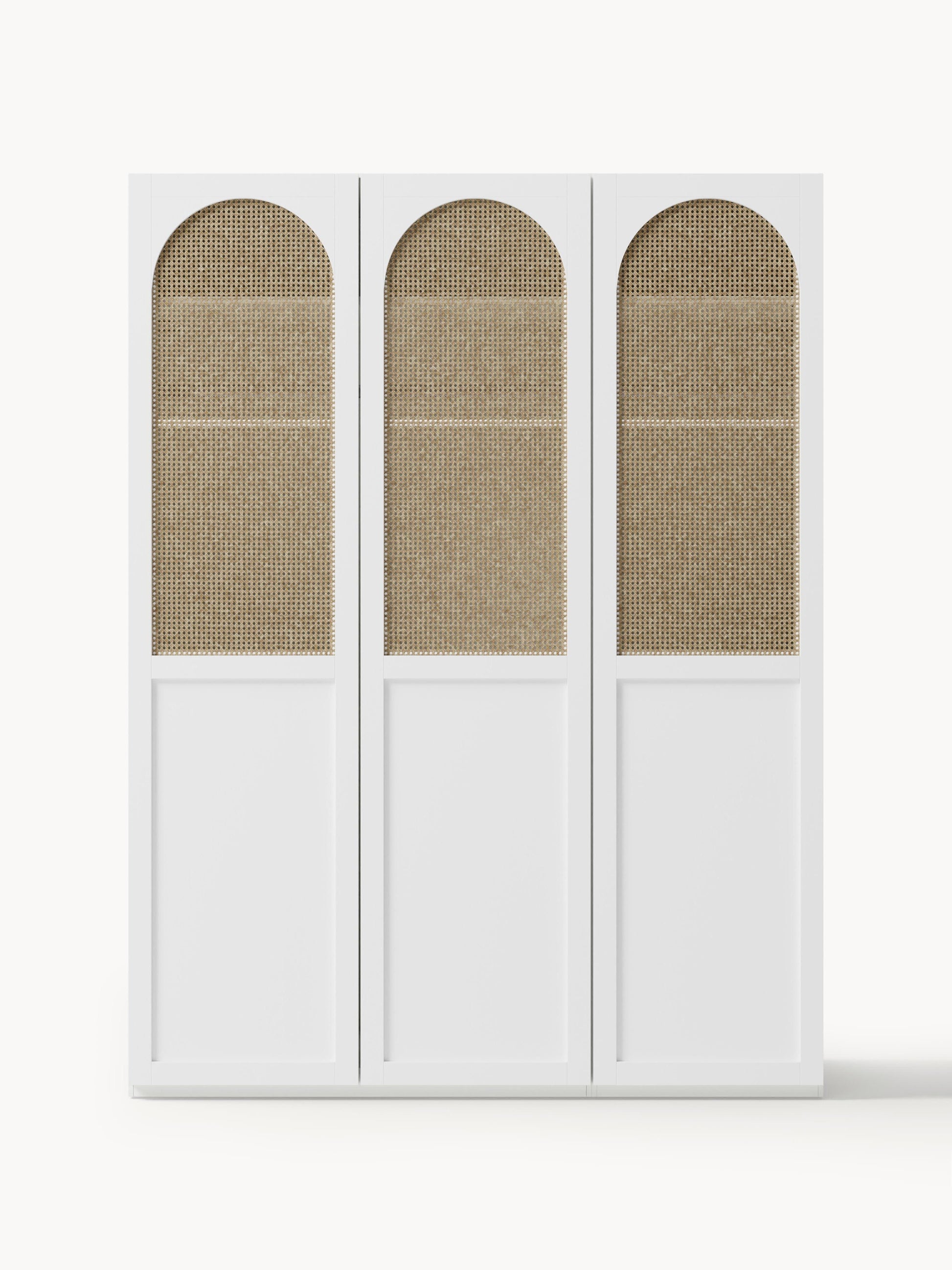 Jenora Modular Hinged-Door Wardrobe, 150 cm Wide, in Various Sizes