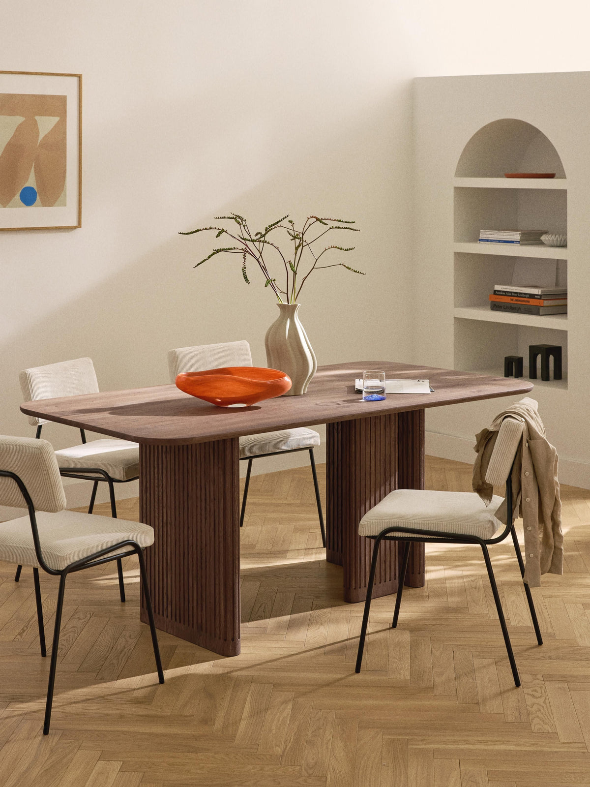 Jolquest Oak Dining Table, in Various Sizes