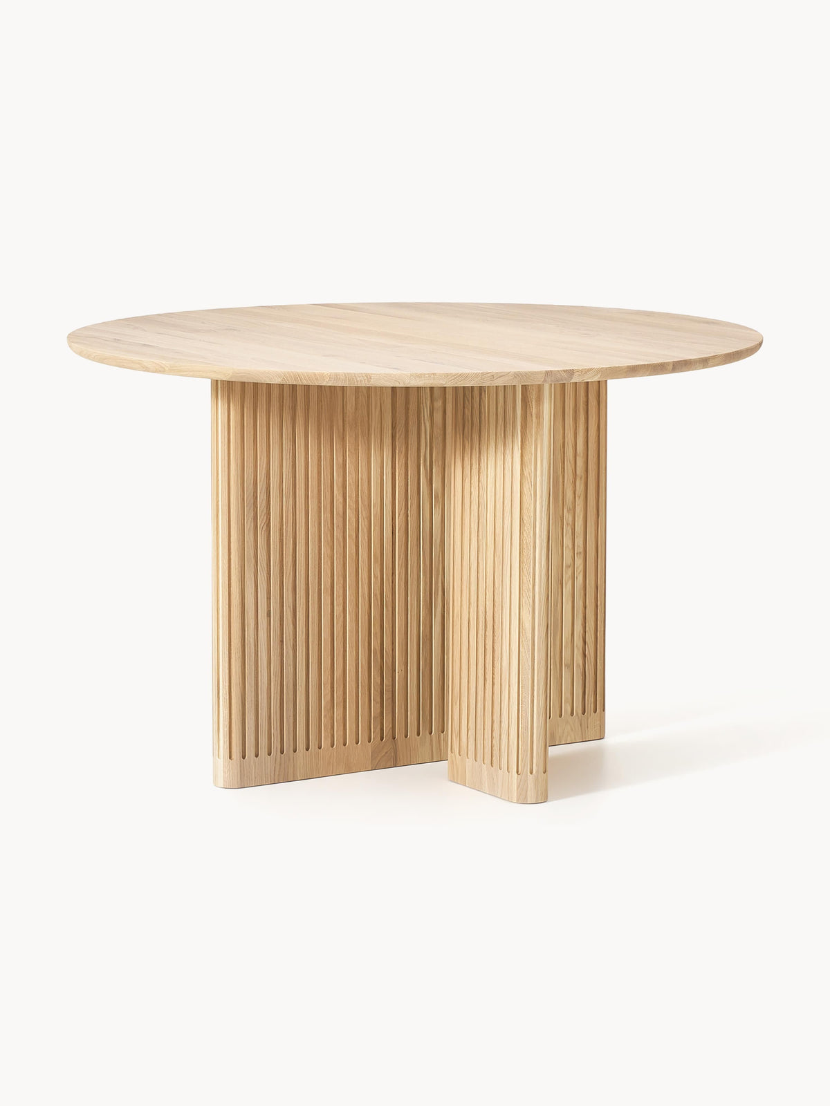 Jolquest Oak Round Dining Table, Ø 120 cm