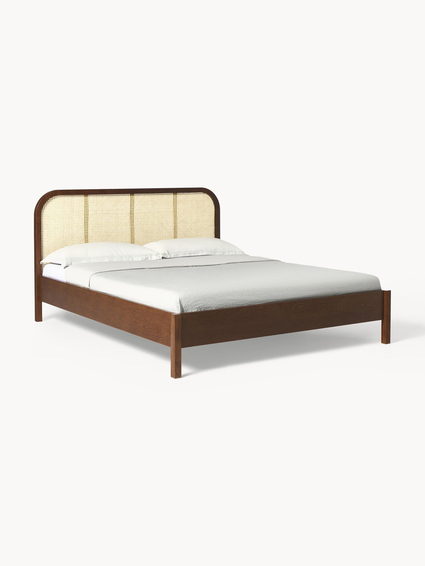 Jonquest Wooden Bed with Vienna Cane Headboard