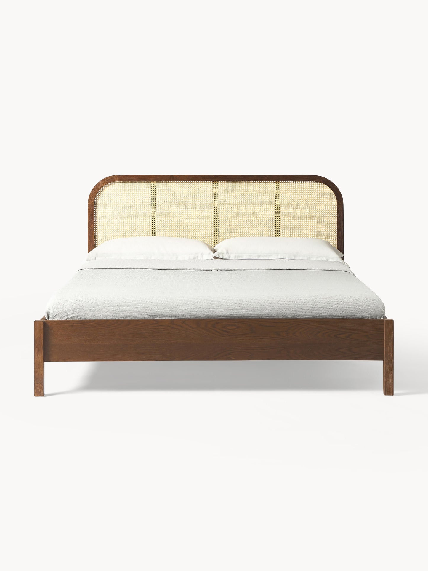 Jonquest Wooden Bed with Vienna Cane Headboard