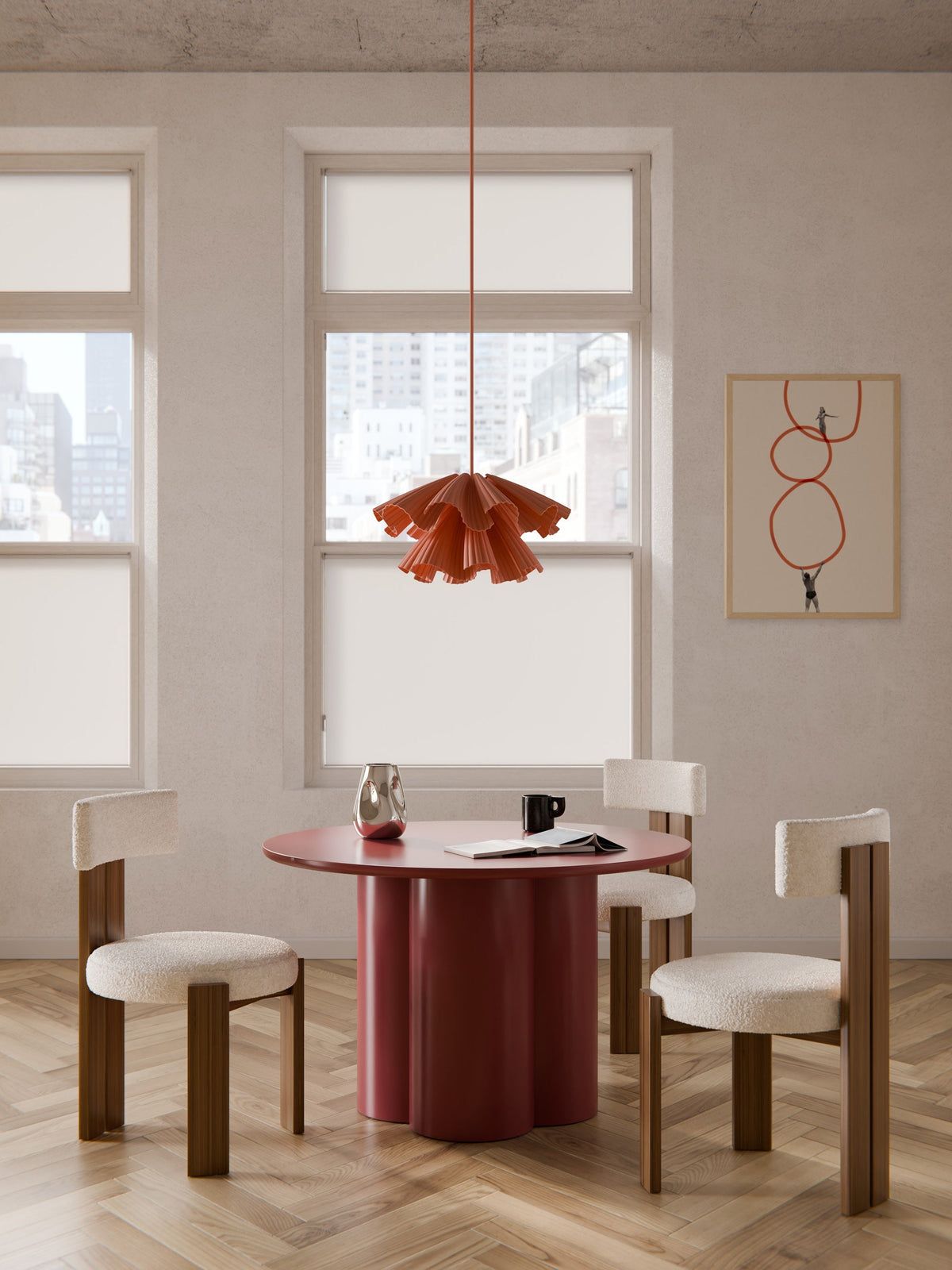 Kevferro Round Dining Table, Ø 120 cm