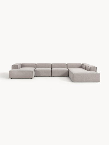Lenroven Bouclé Modular Sofa, XL