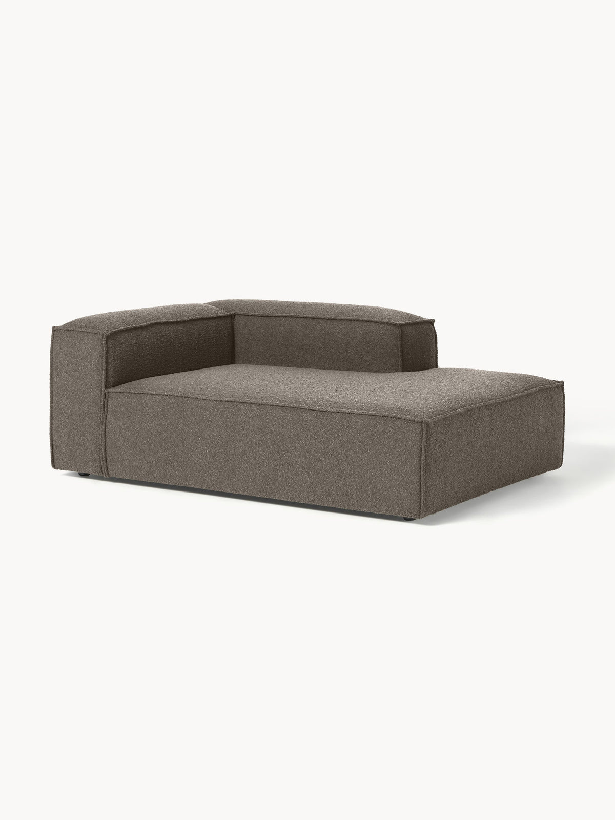 Lenroven Bouclé Ottoman Corner Module