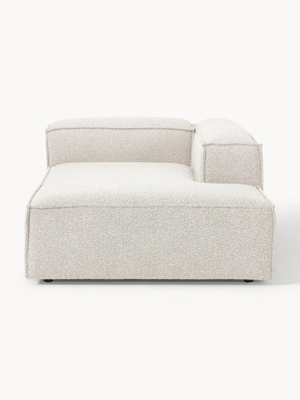 Lenroven Bouclé Ottoman Corner Module