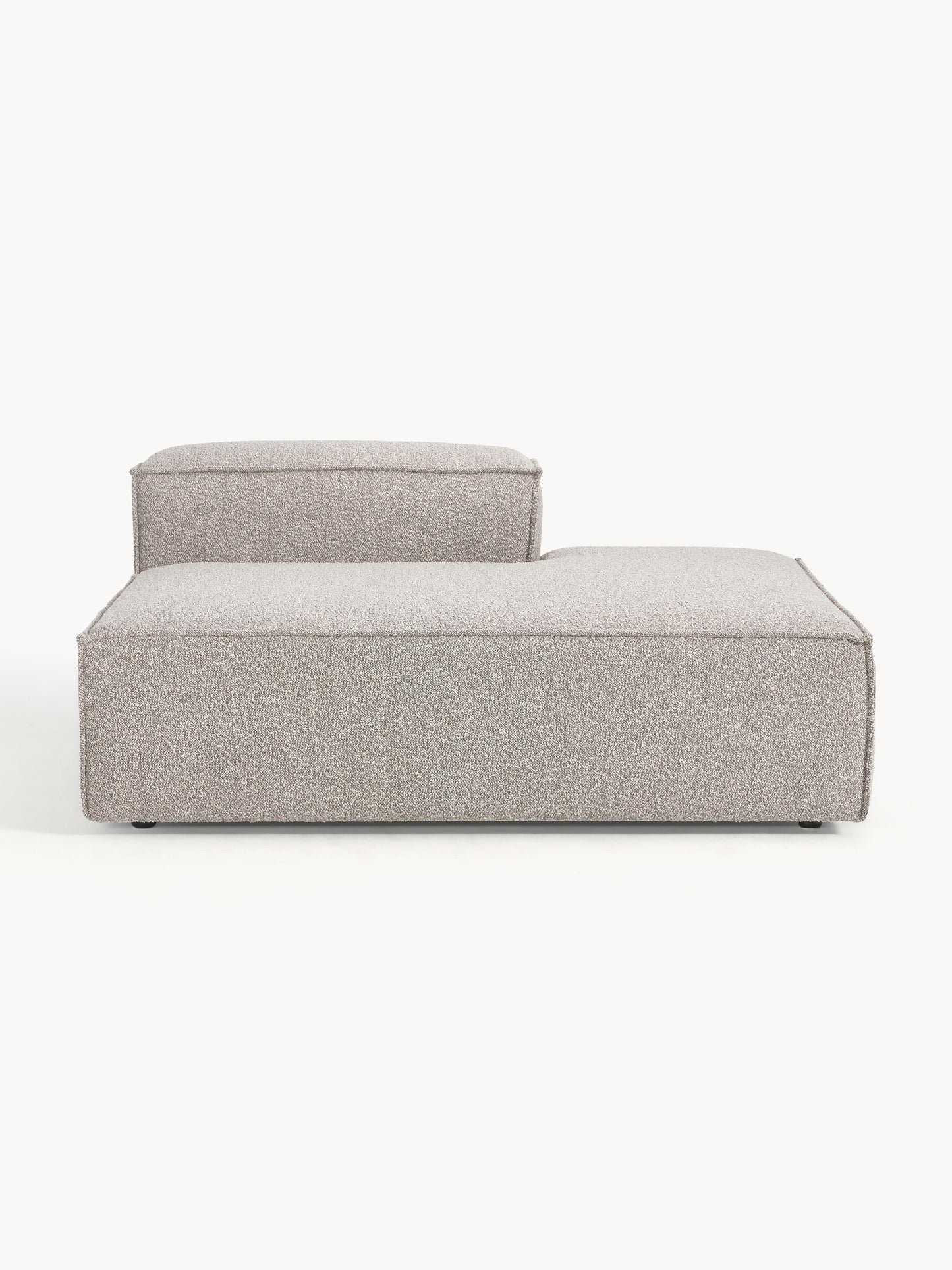 Lenroven Bouclé Ottoman Module