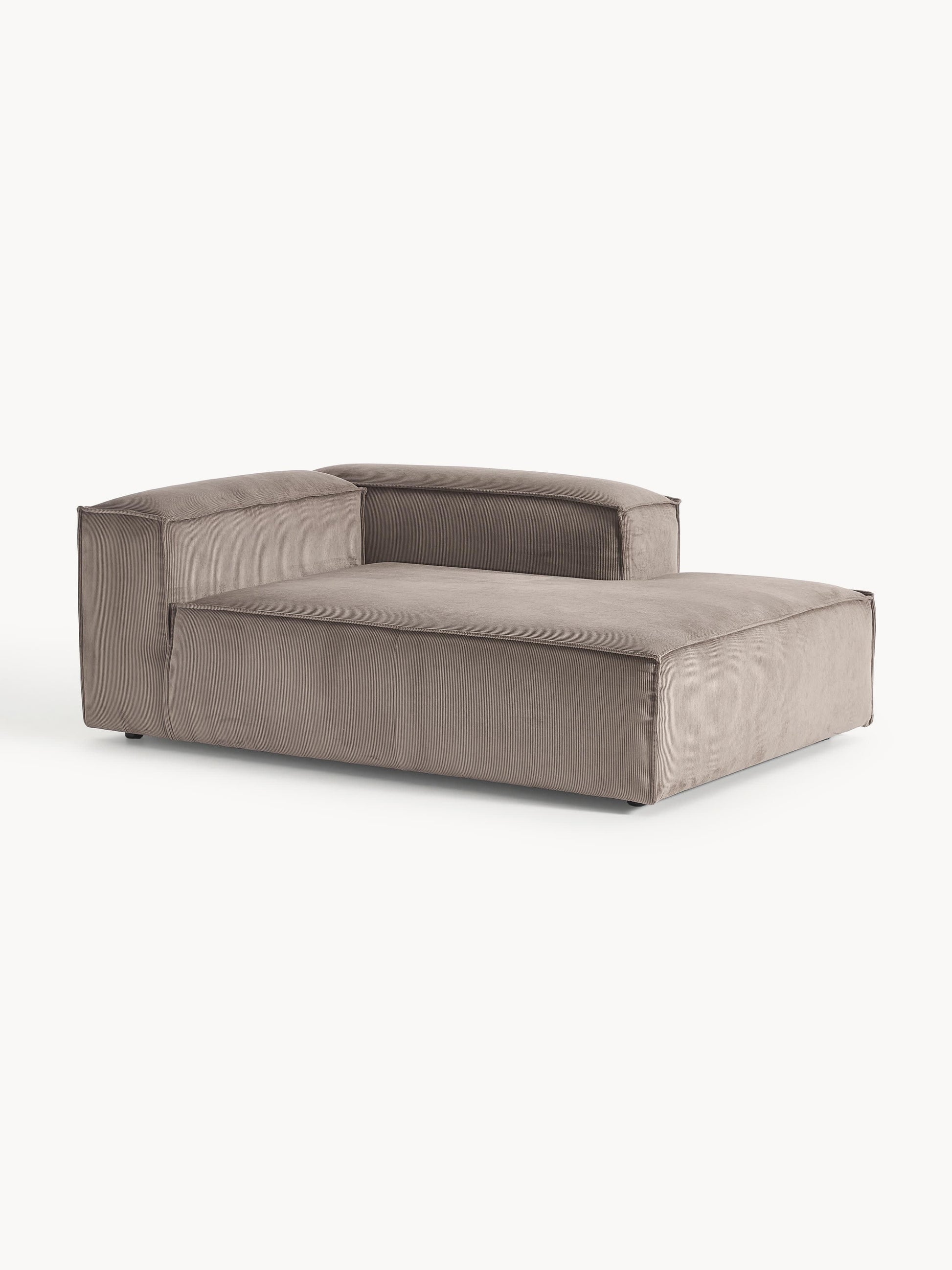 Lenroven Corduroy Ottoman Corner Module