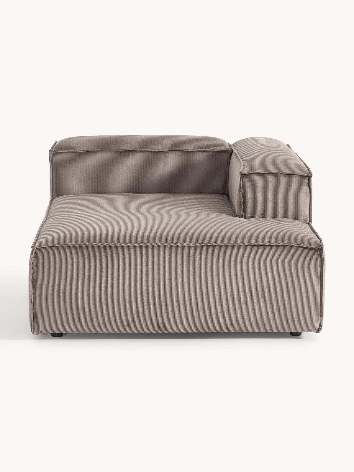 Lenroven Corduroy Ottoman Corner Module