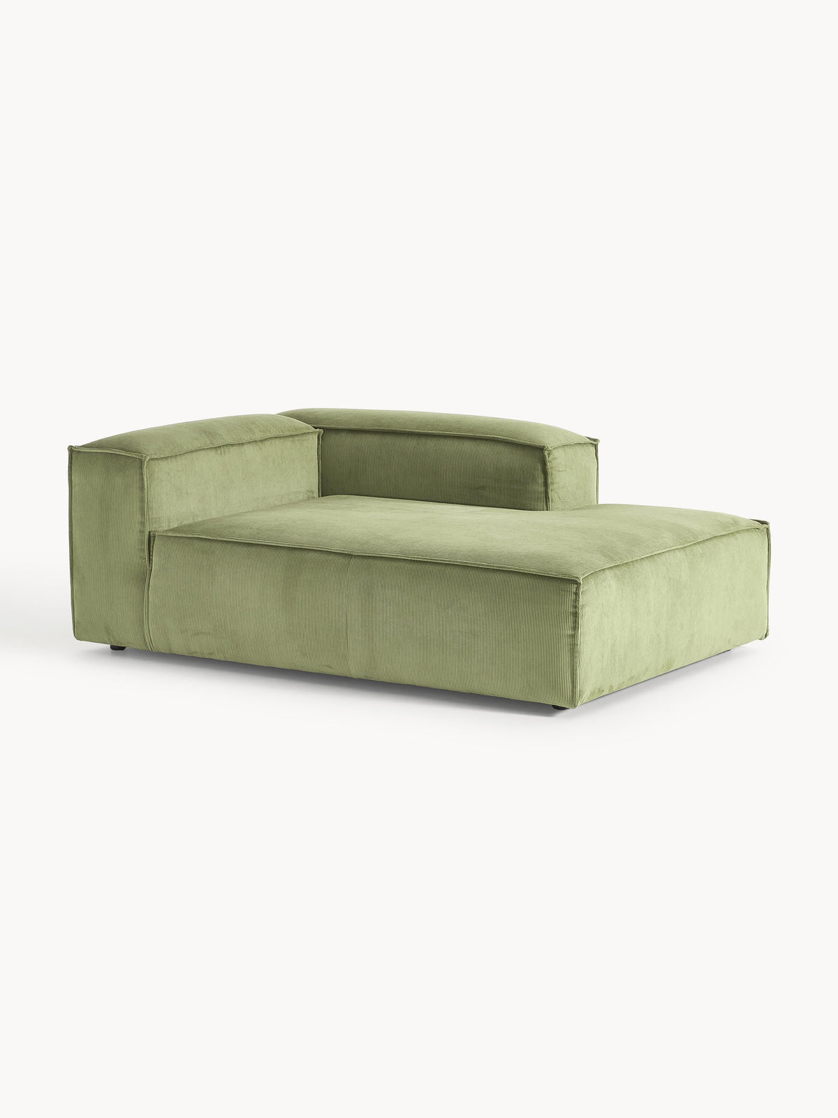 Lenroven Corduroy Ottoman Corner Module
