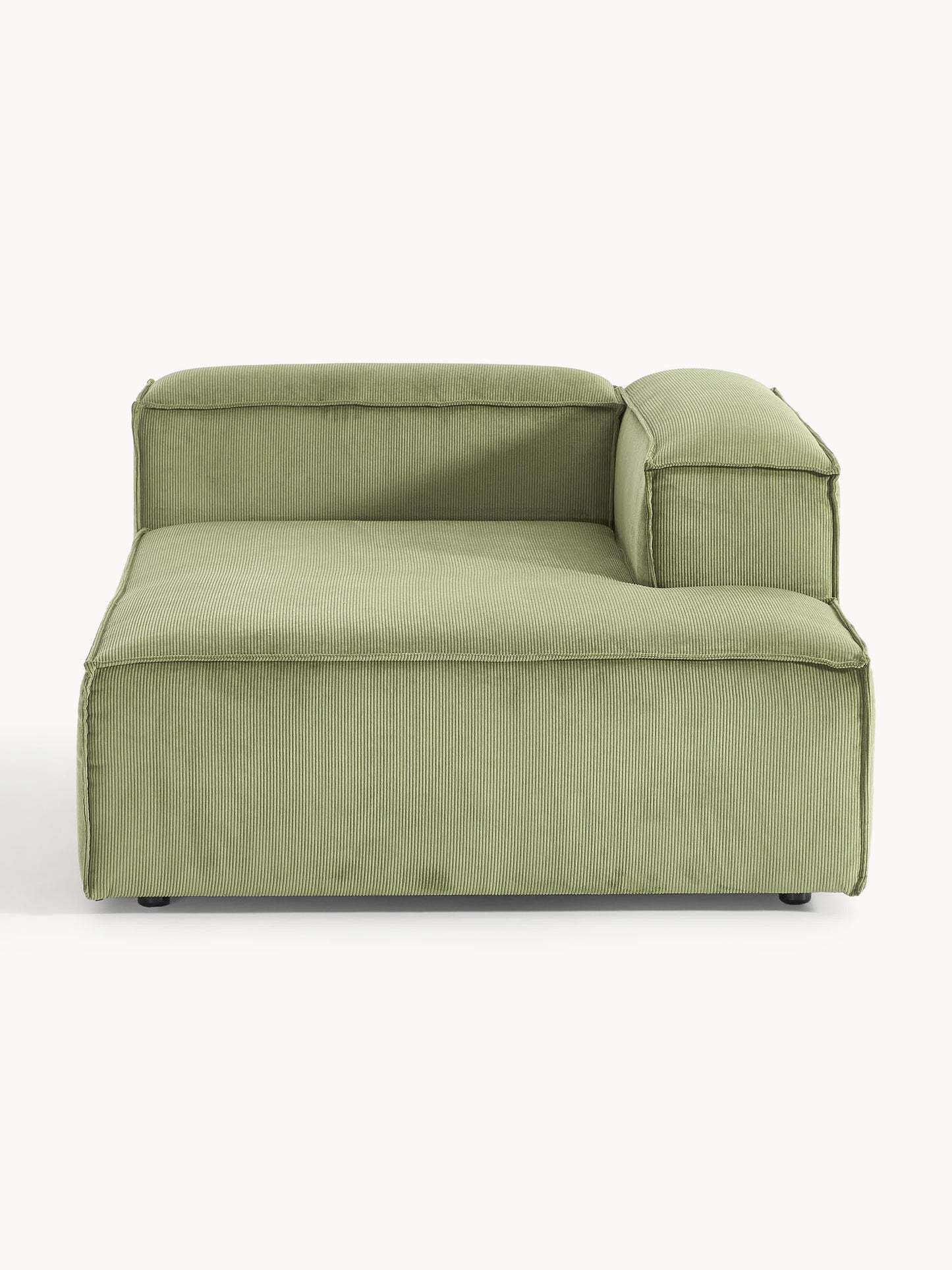 Lenroven Corduroy Ottoman Corner Module