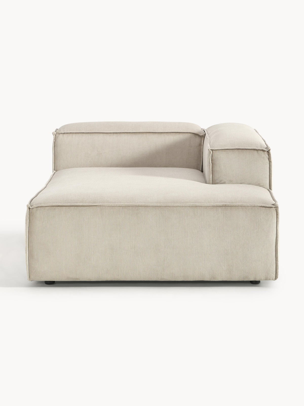 Lenroven Corduroy Ottoman Corner Module