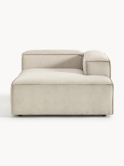 Lenroven Corduroy Ottoman Corner Module