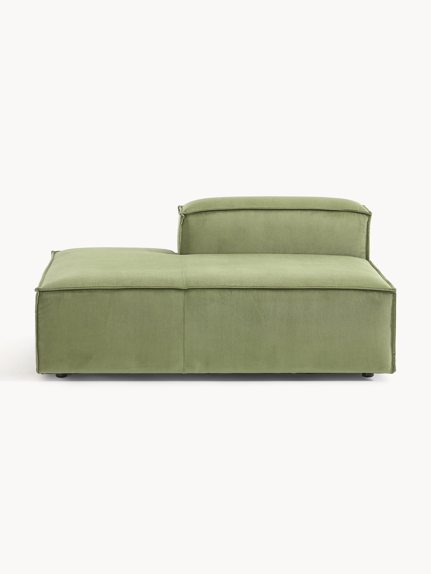 Lenroven Corduroy Ottoman Module