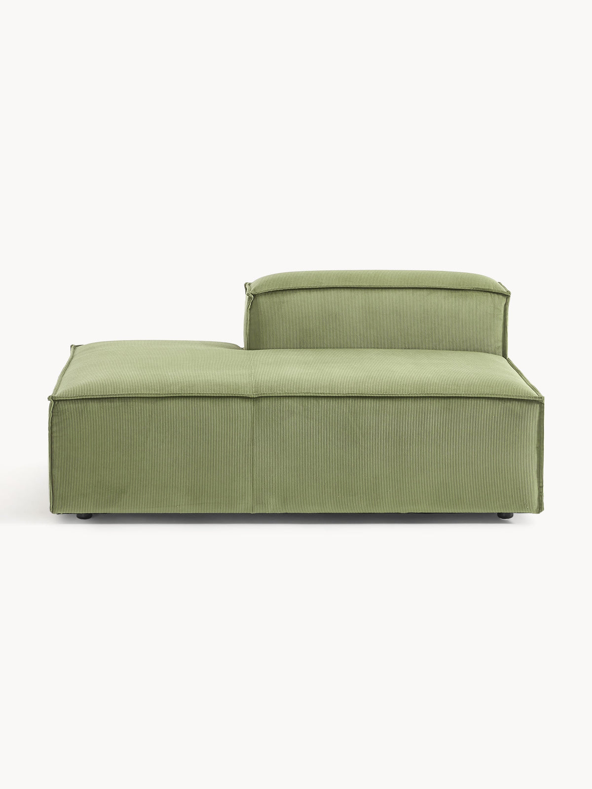 Lenroven Corduroy Ottoman Module