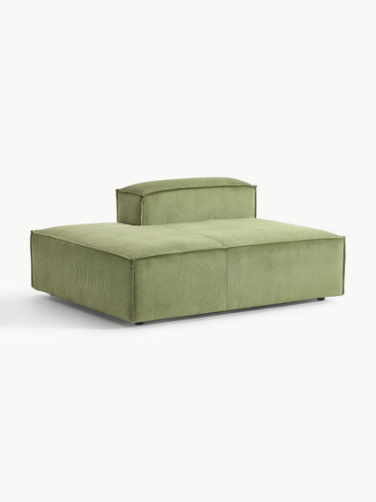 Lenroven Corduroy Ottoman Module