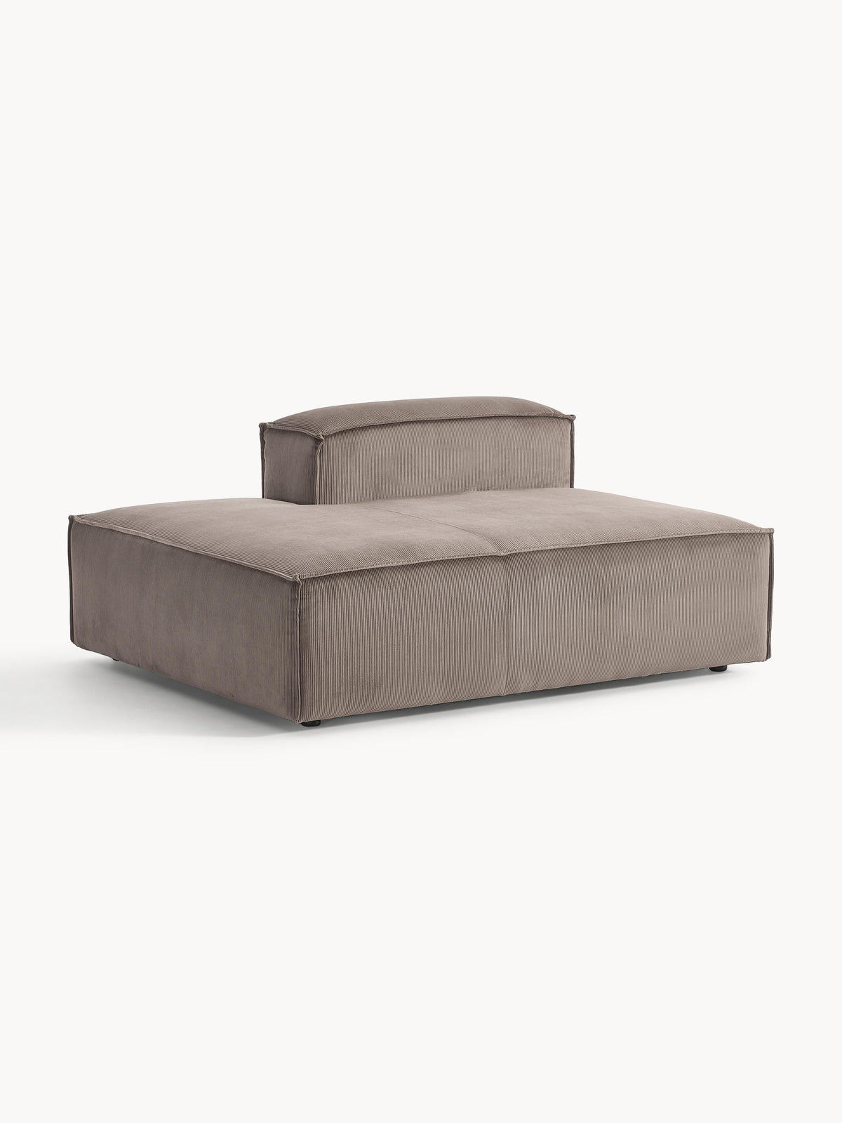 Lenroven Corduroy Ottoman Module