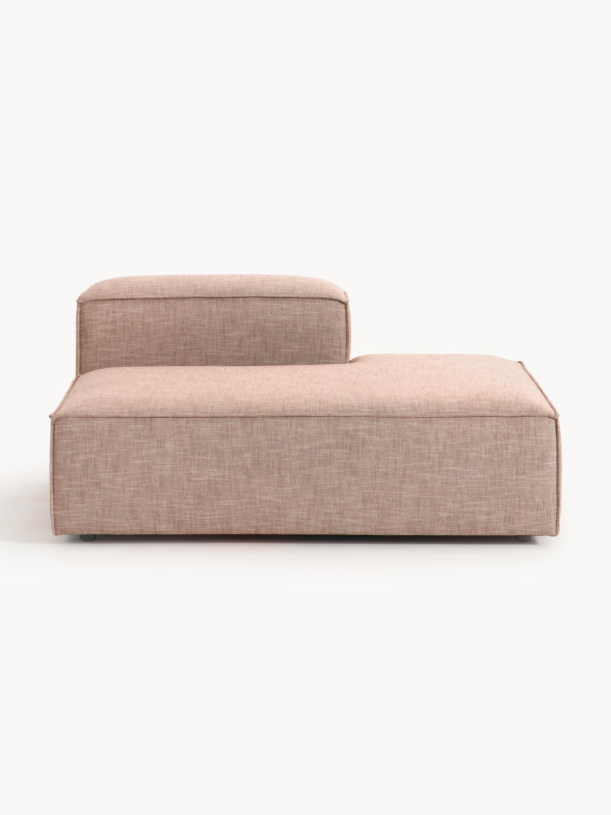 Lenroven Linen Blend Ottoman Module