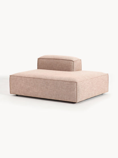 Lenroven Linen Blend Ottoman Module