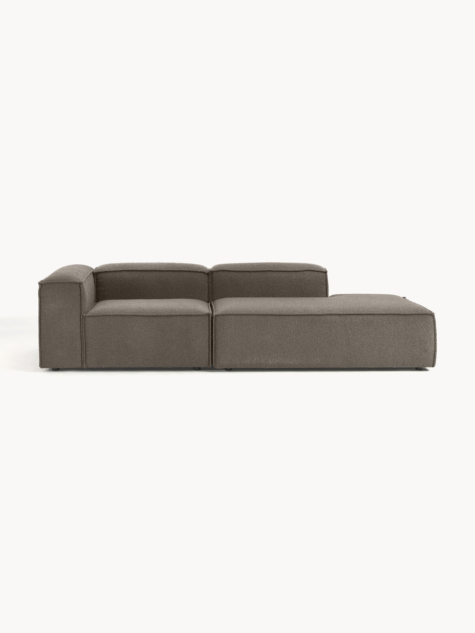 Lenroven Modular Bouclé Ottoman