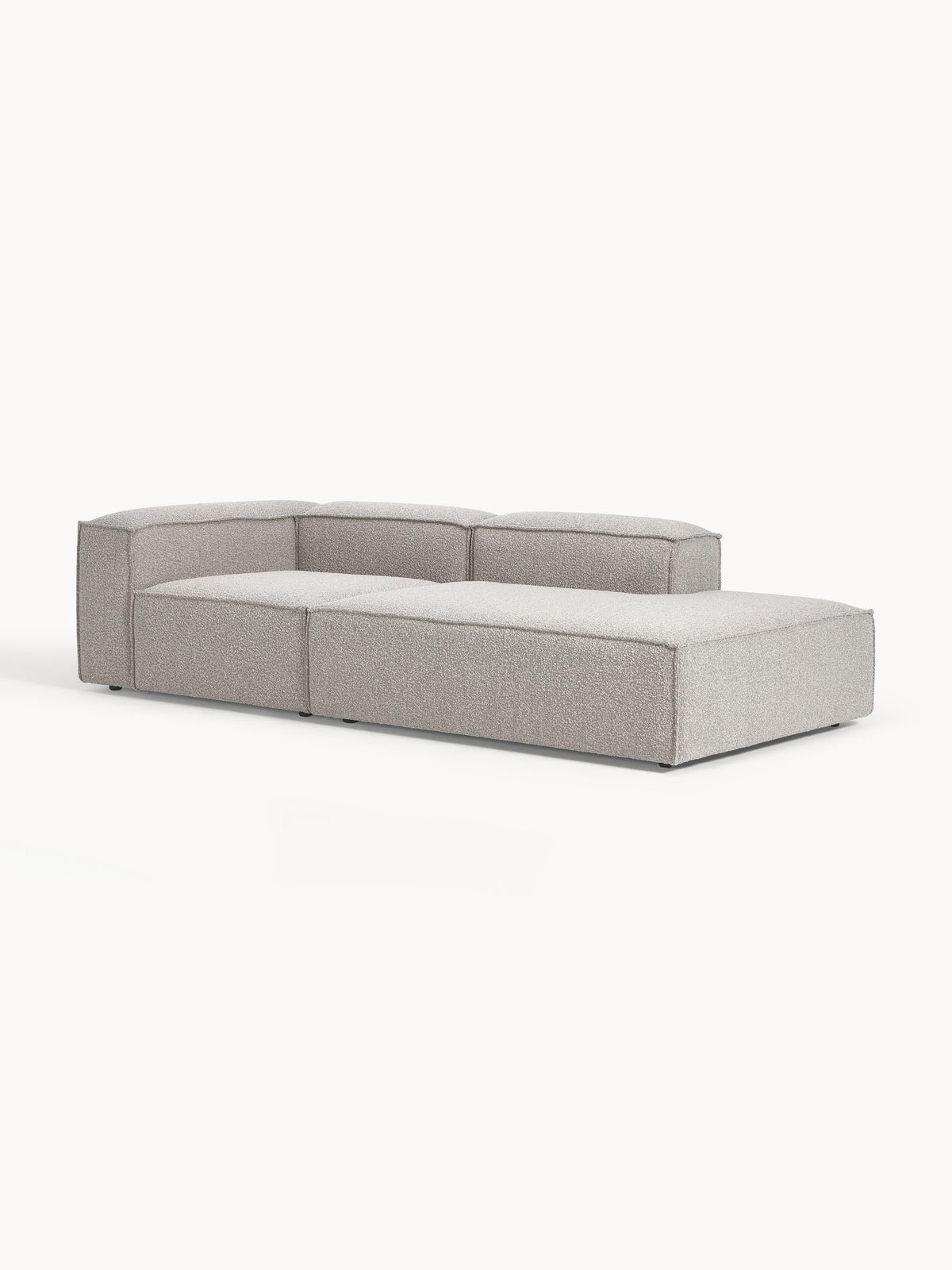 Lenroven Modular Bouclé Ottoman