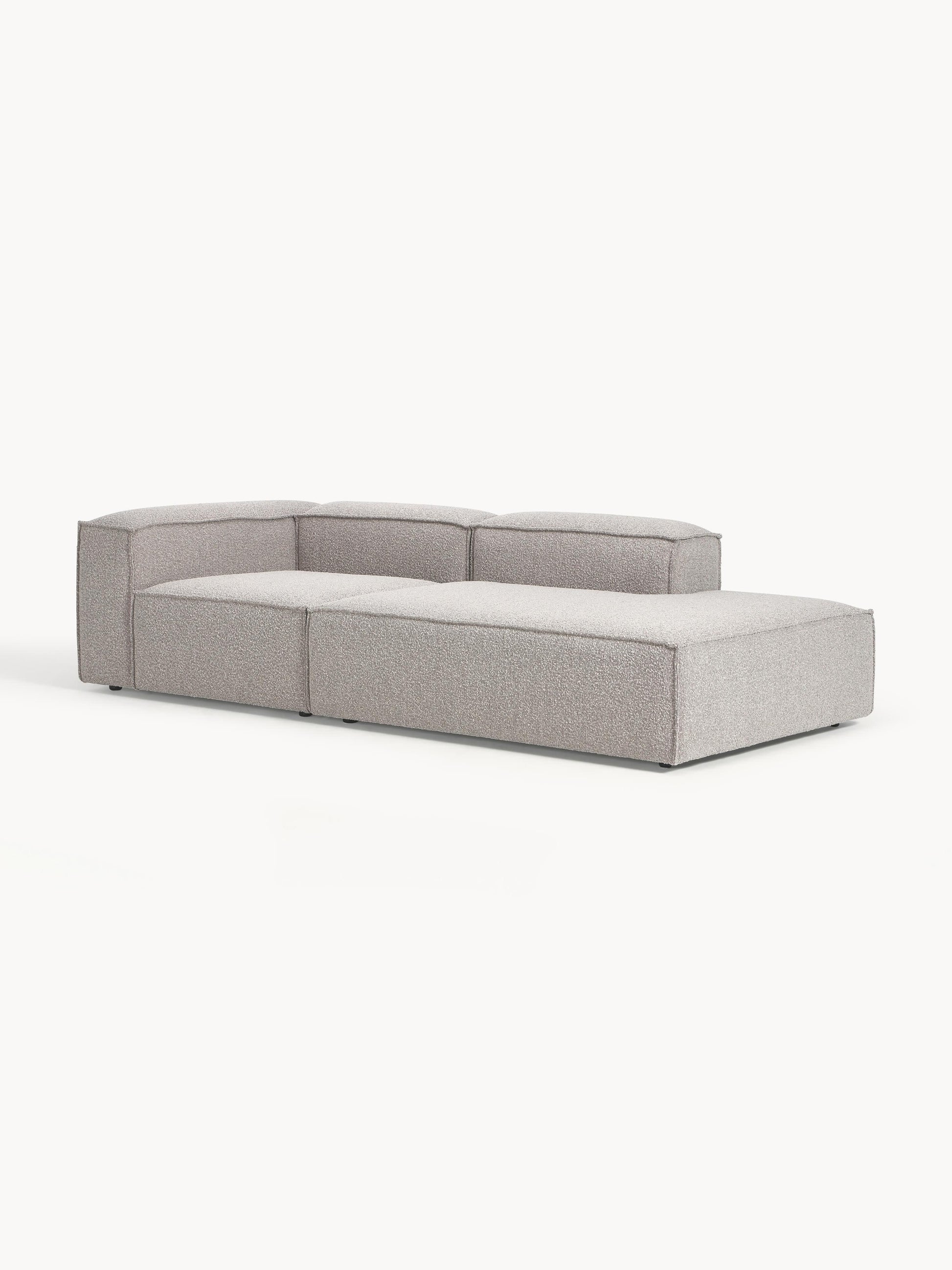 Lenroven Modular Bouclé Ottoman