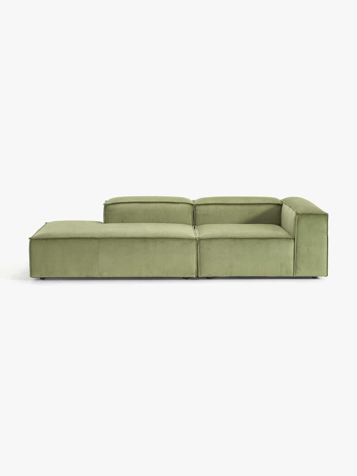 Lenroven Modular Corduroy Ottoman