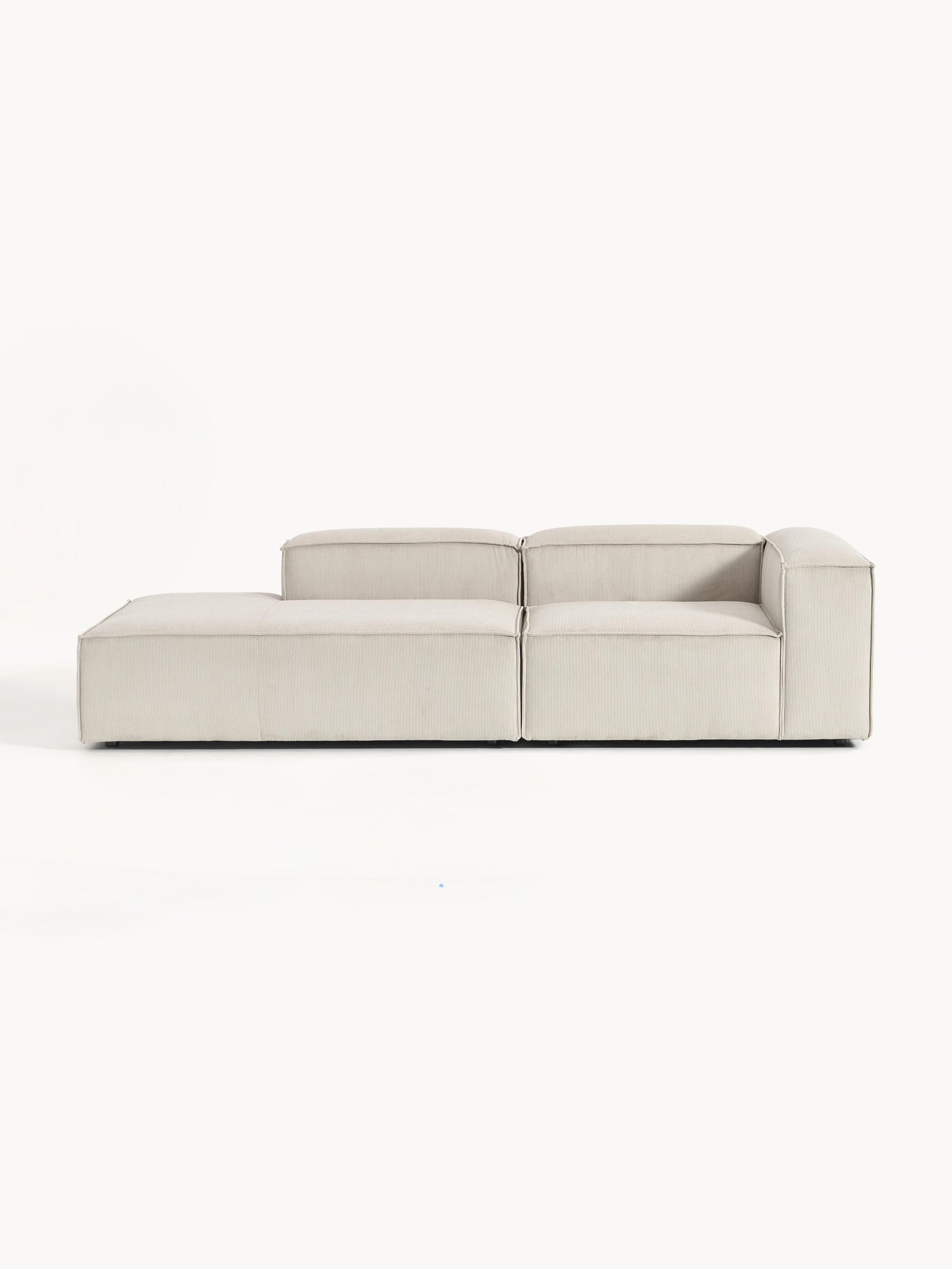 Lenroven Modular Corduroy Ottoman
