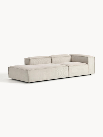 Lenroven Modular Corduroy Ottoman