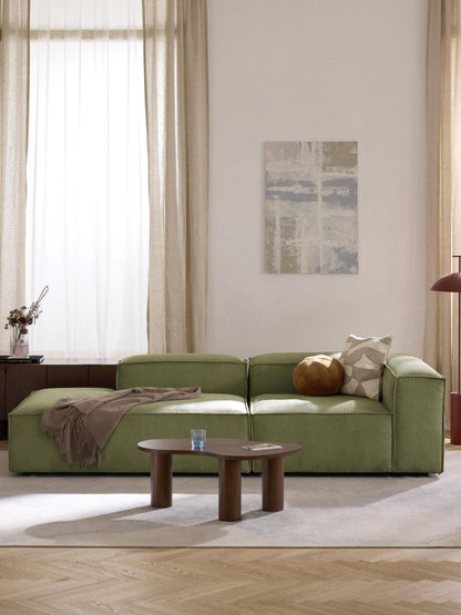 Lenroven Modular Corduroy Ottoman