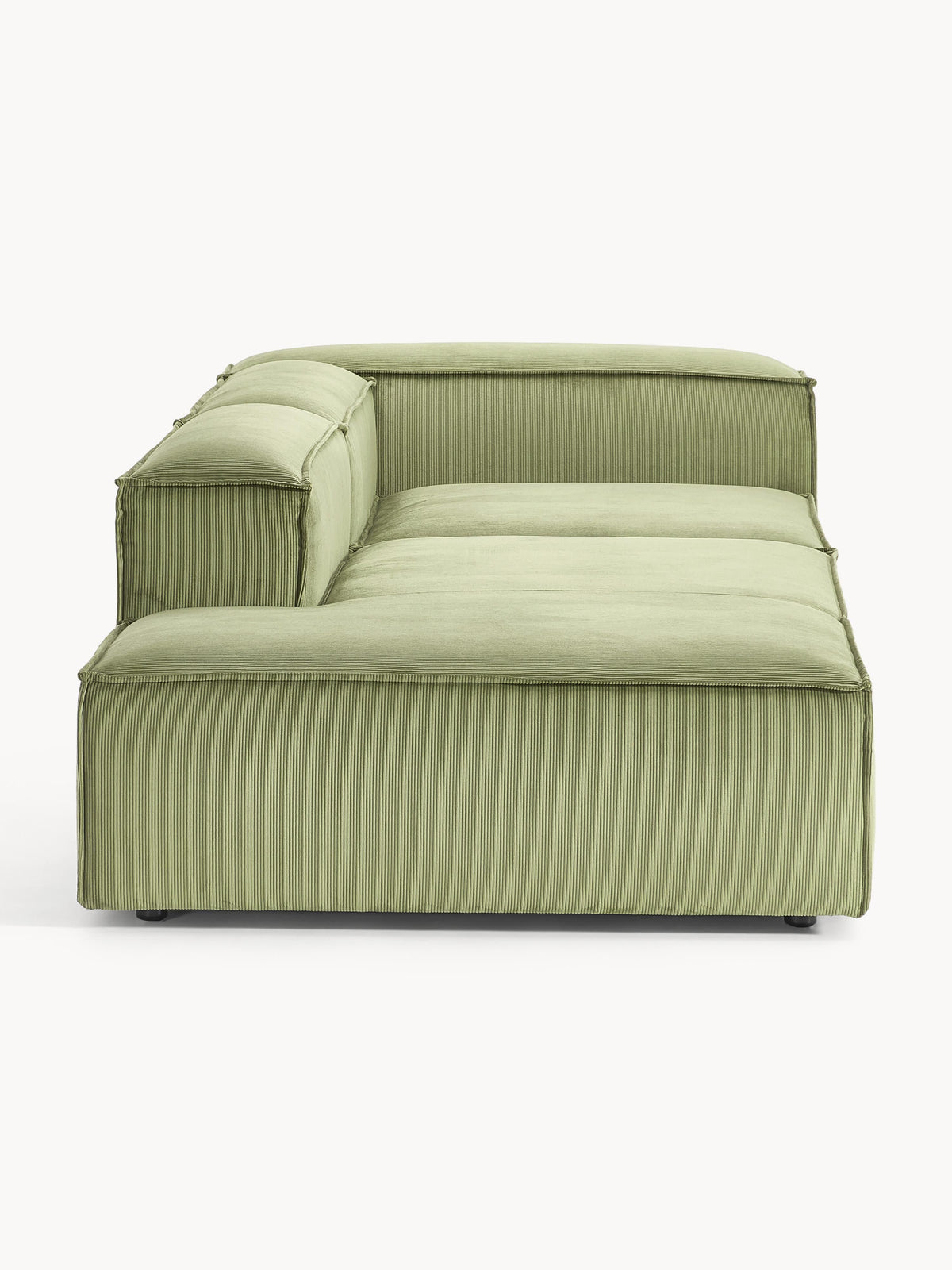 Lenroven Modular Corduroy Ottoman