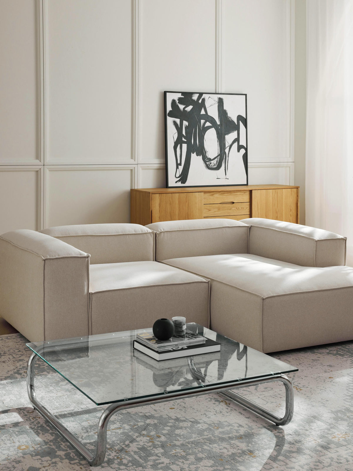 Lenroven Modular Corner Sofa, 2-Seater