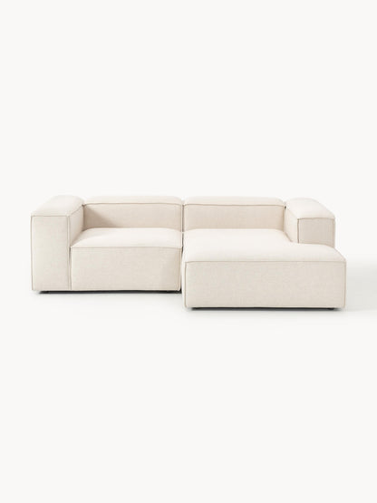 Lenroven Modular Corner Sofa, Linen Blend, 2-Seater
