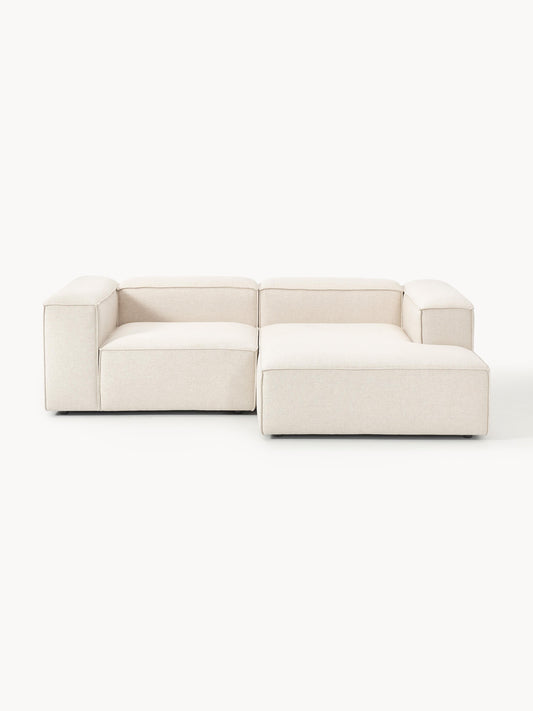 Lenroven Modular Corner Sofa, Linen Blend, 2-Seater