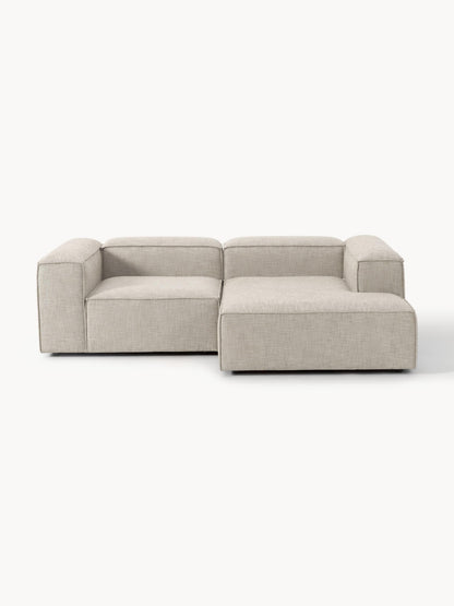 Lenroven Modular Corner Sofa, Linen Blend, 2-Seater