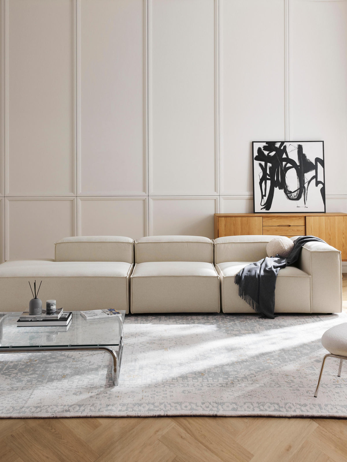 Lenroven Modular Ottoman, XL