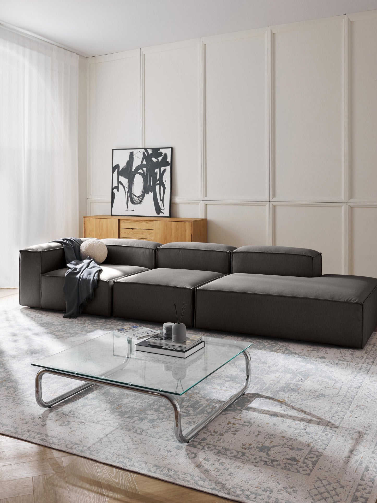 Lenroven Modular Ottoman, XL