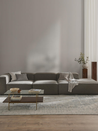 Lenroven Modular XL Bouclé Ottoman