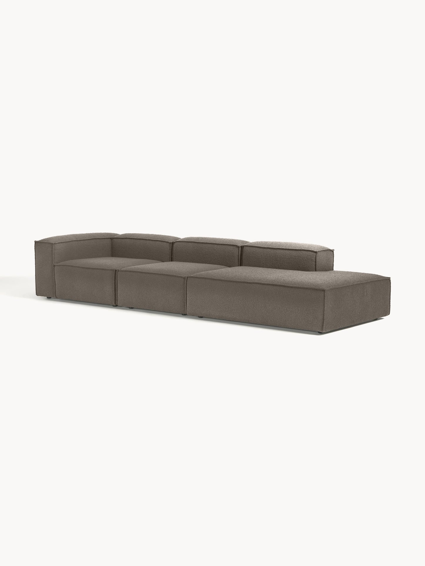 Lenroven Modular XL Bouclé Ottoman