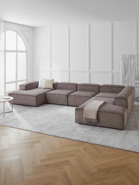 Lenroven Modular XL Corduroy Sofa