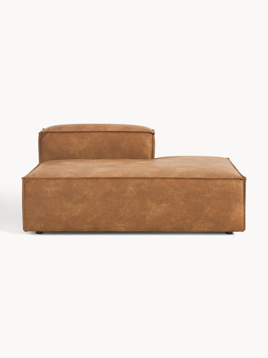 Lenroven Ottoman Module in Leather