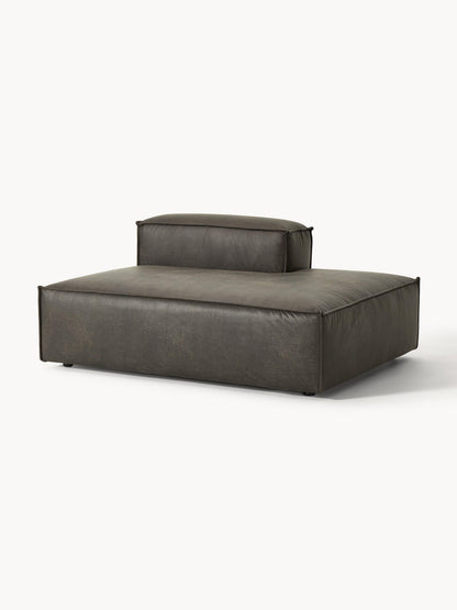 Lenroven Ottoman Module in Leather
