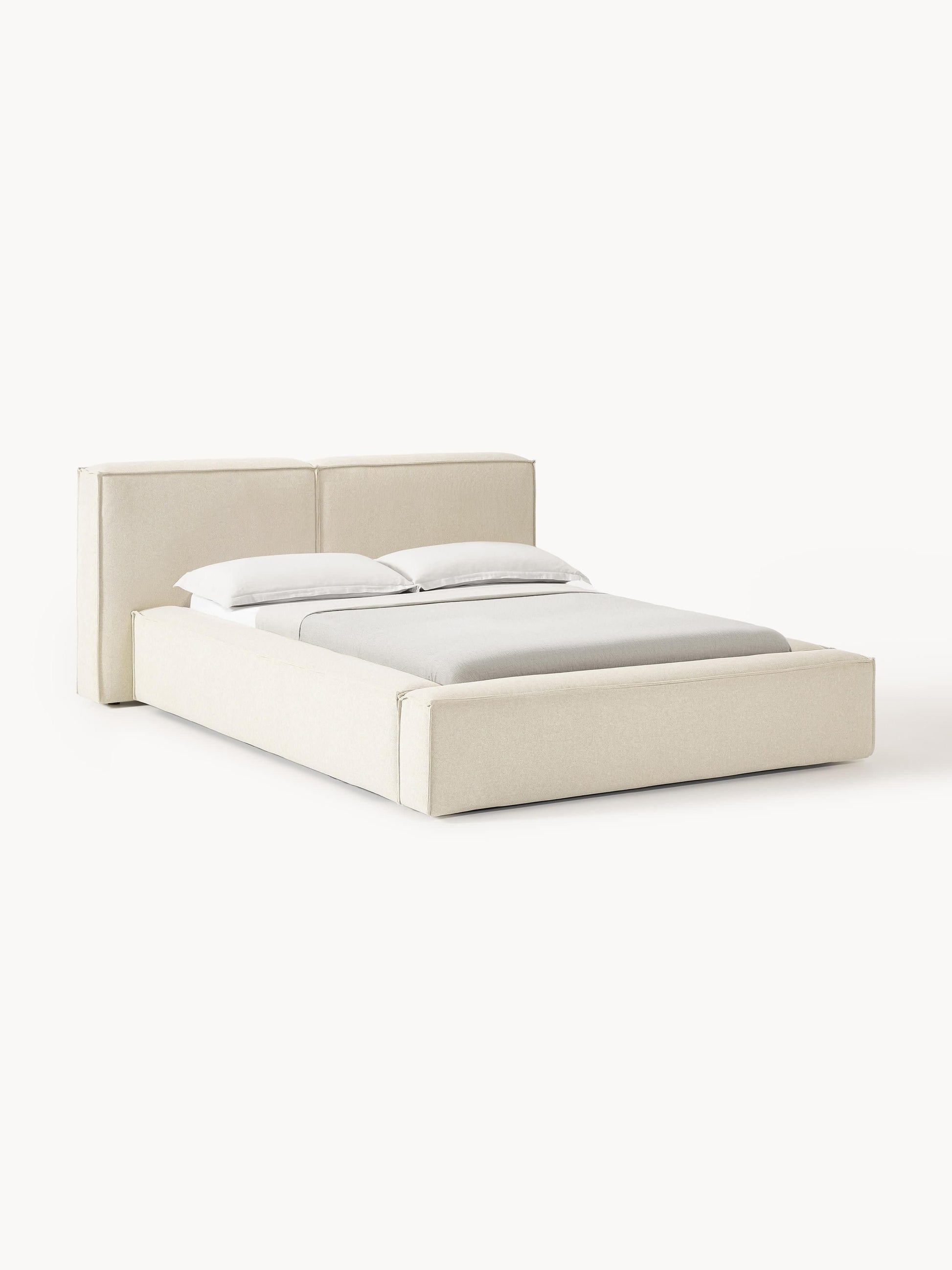 Lenroven Storage Bed, Upholstered