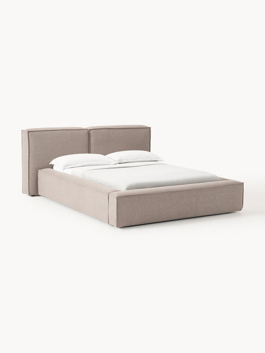 Lenroven Storage Bed, Upholstered