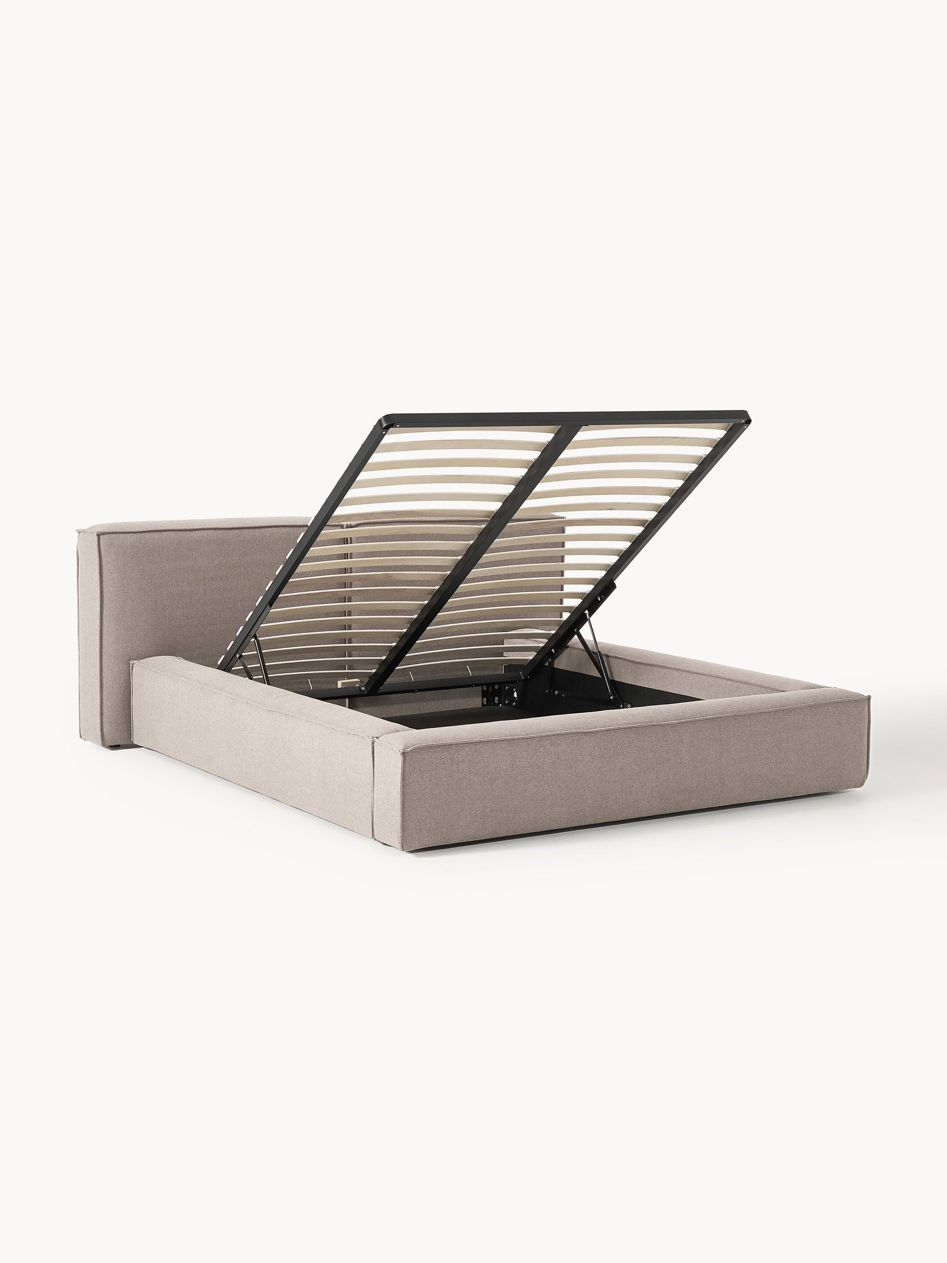 Lenroven Storage Bed, Upholstered