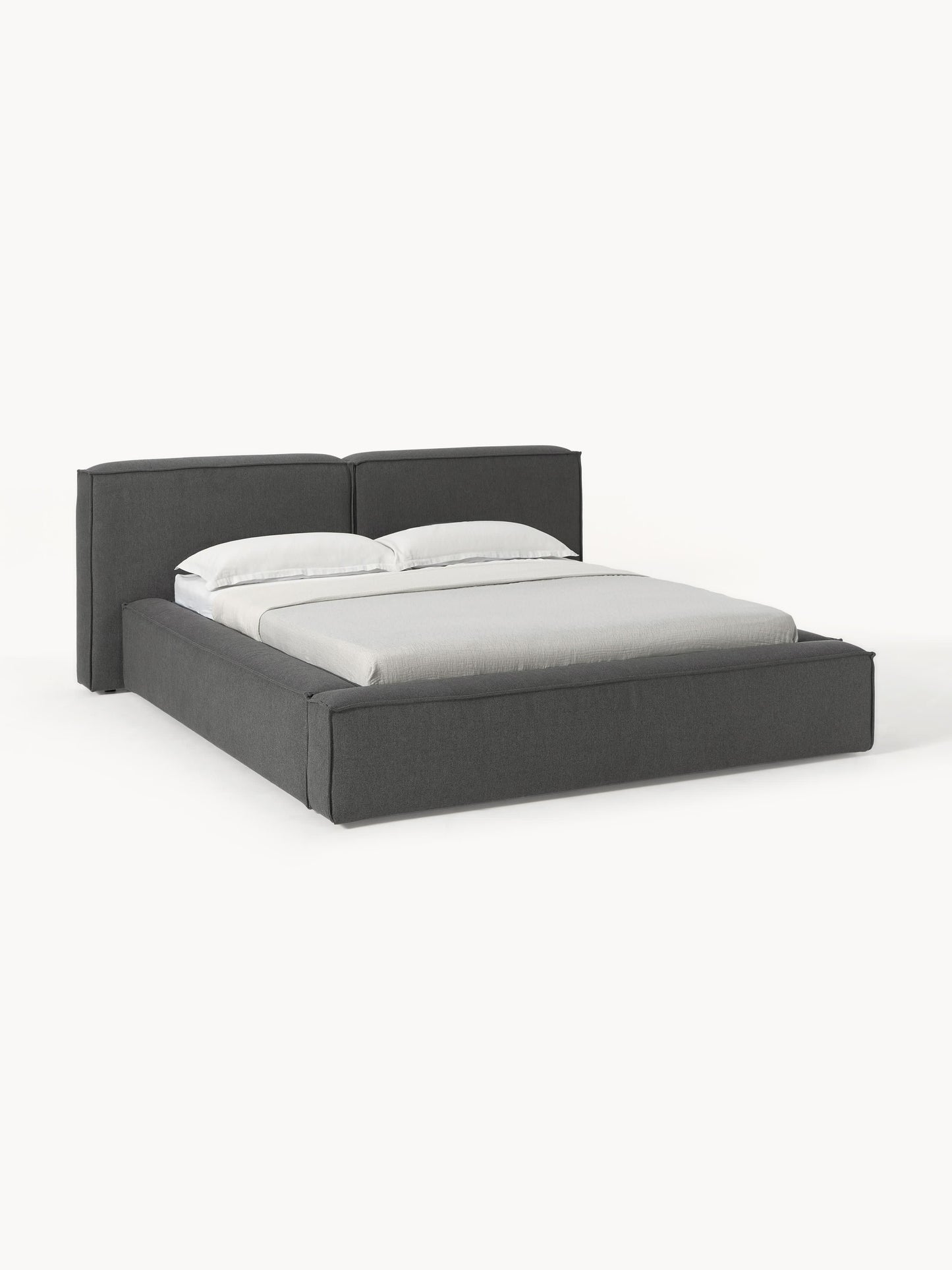 Lenroven Storage Bed, Upholstered